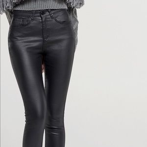 Storets Waxed Black Jeans size 27 - NWT